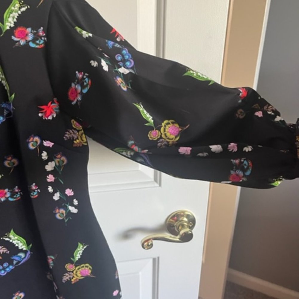 CYNTHIA ROWLEY RAYA FLORAL PRINT DRESS - Picture 3 of 5